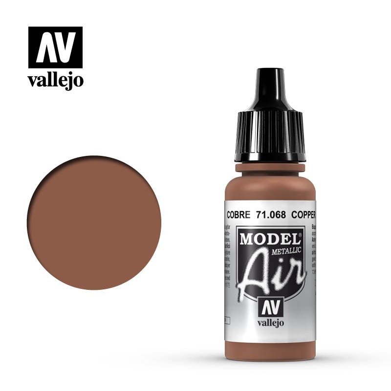 Vallejo Model Air 71068 Copper (17ml)