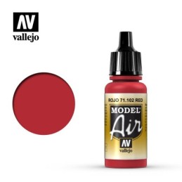 Vallejo Model Air 71102 Red (17ml)