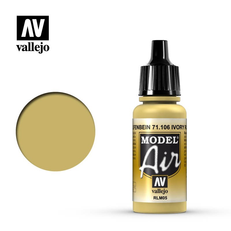 Vallejo Model Air 71106 Ivory RLM05 (17ml)