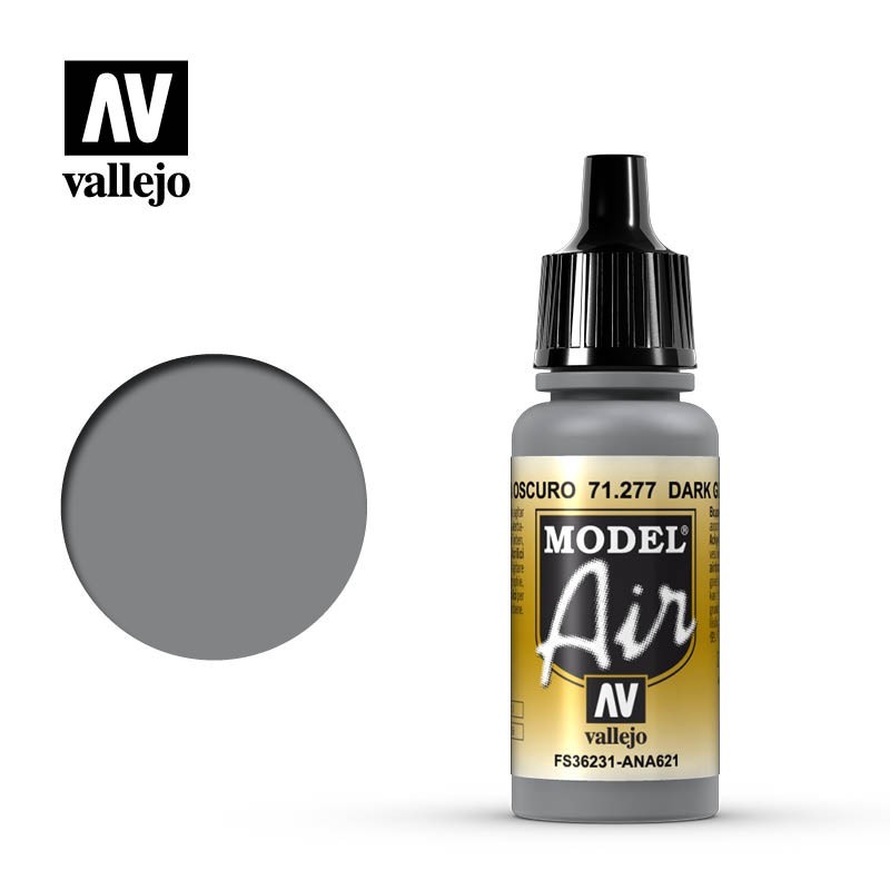 Vallejo Model Air 71277 Dark Gull Grey (17ml)