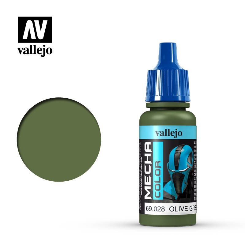 Vallejo Mecha Color 69028 Olive Green (17ml)