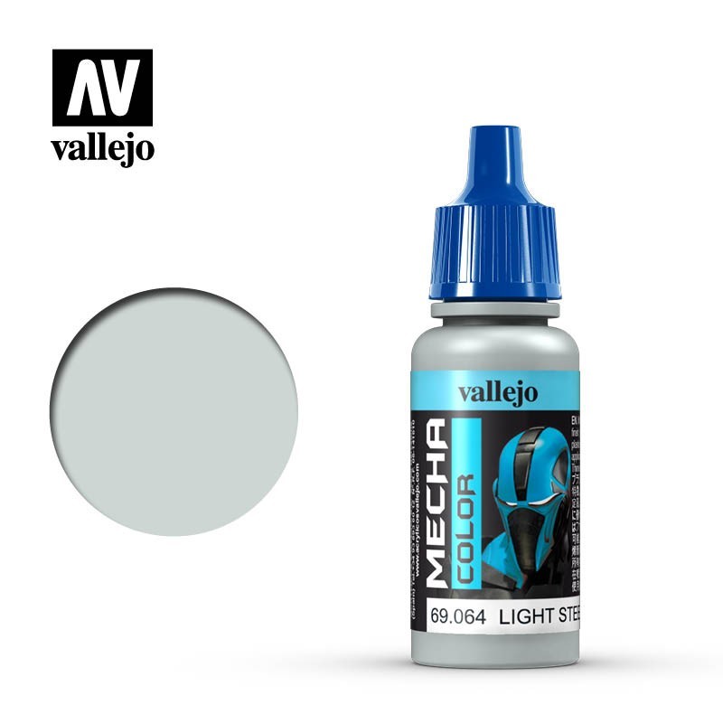 Vallejo Mecha Color 69064 Light Steel (17ml)