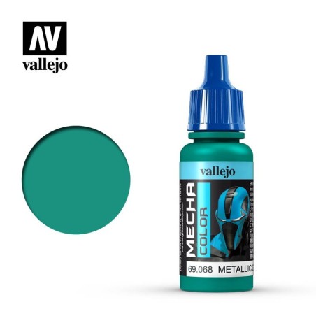 Vallejo Mecha Color 69068 Metallic Green (17ml)