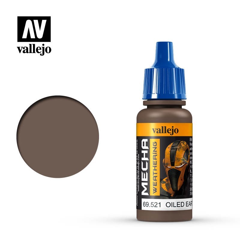 Vallejo Mecha Color 69521 Oiled Earth Wash (17ml)