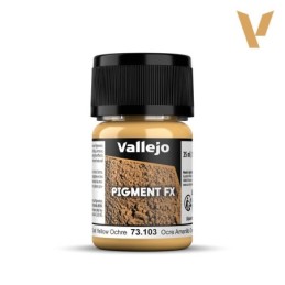 Vallejo Pigments 73103 Dark Yellow Ochre (35ml)