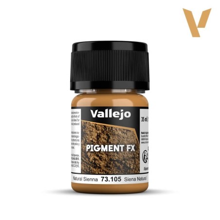 Vallejo Pigments 73105 Natural Sienna (35ml)