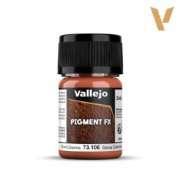 Vallejo Pigments 73106 Burnt Sienna (35ml)