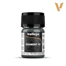 Vallejo Pigments 73114 Dark Slate Grey (35ml)