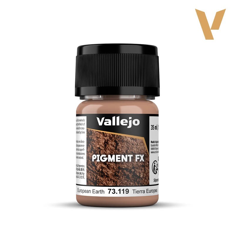 Vallejo Pigments 73119 European Earth (35ml)