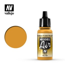 Vallejo Model Air 71033 Yellow Ochre (17ml)