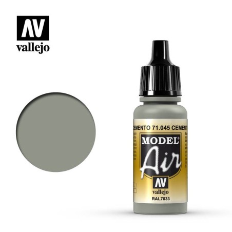 Vallejo Model Air 71045 Cement Grey (17ml)