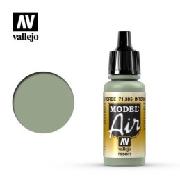 Vallejo Model Air 71305 Interior Grey Green (17ml)