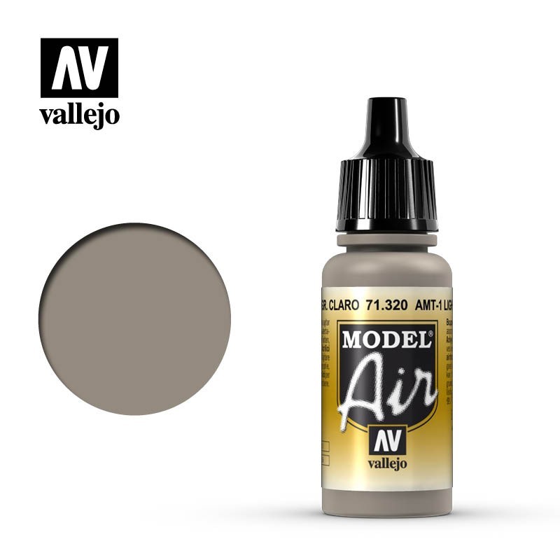 Vallejo Model Air 71320 AMT-1 Light Grey Brown (17ml)