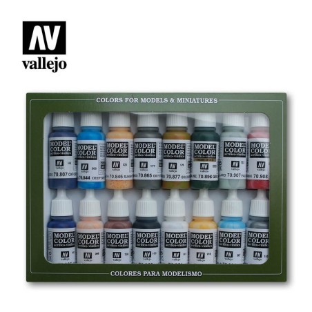 Vallejo Model Color 16 color Set 70111 American Civil War (16)