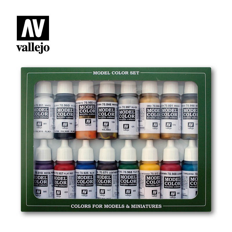 Vallejo Model Color 16 color Set 70143 Imperial Rome (16)