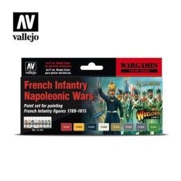 Vallejo Model Color set 70164 French Infantry Napoleonic Wars (8)