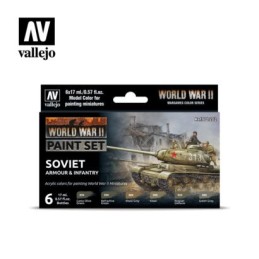 Vallejo Model Color WWII 70202 Soviet Armour & Infantry (6)