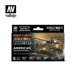 Vallejo Model Color WWII 70203 American Armour & Infantry (6)