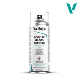 Vallejo 28530 Gloss Spray Varnish (400ml)