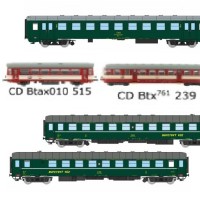 H0 - Passenger cars