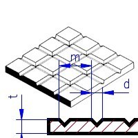 Plastic plates - paving