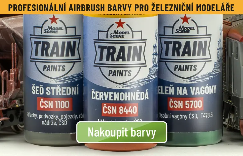 Profesionální airbrush barvy pro modeláře